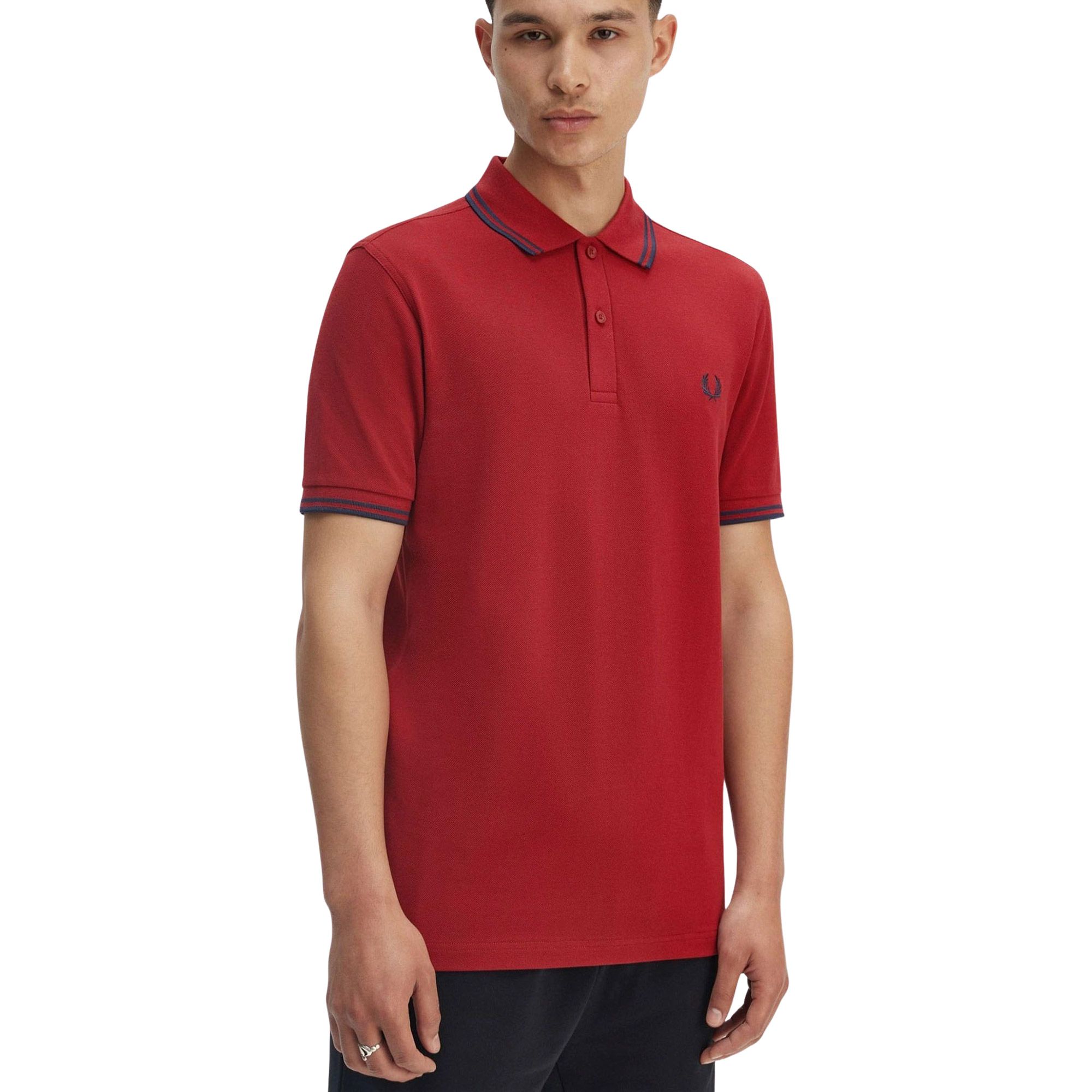 Fred Perry Twin Tipped Polo Shirt Men | Plutosport